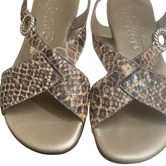 Brighton Coast Slingback Flat
Sandals Multicolor Snake Print Slip Ons 7.5M - Picture 14 of 16